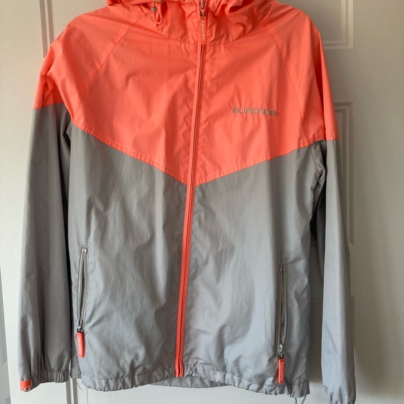 Superdry vintage 80’s look windbreaker with mesh interior - Picture 4 of 8